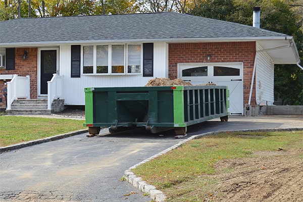 you do not need to be home for residential dumpster delivery and pickup as long as there is clear access to the location